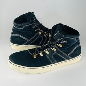 Timberland Dauset Hiker Canvas Hi Top Ankle Boots Sneakers Shoes Black Men 13